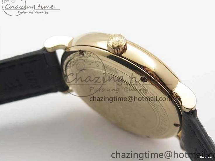 MIROTIME 0203 MoistureWicking Portofino Automatic RG IW356522 FKF 1:1 Best Edition Blue Dial on Black Croco Strap A 7109